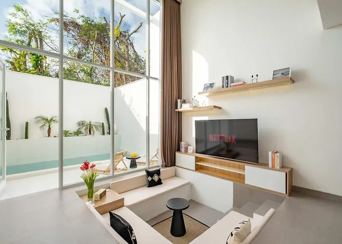 Villa Brand New 1 Bedroom Chic With Cinema - 6mins To *